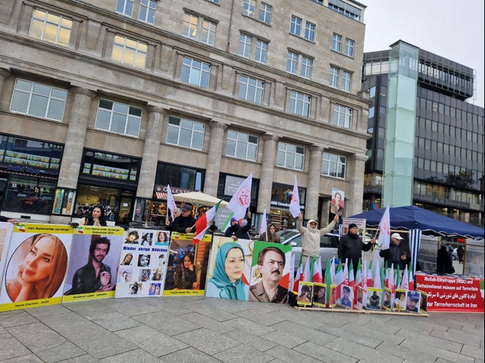 ستوكهولم وكولونيا ولوسيرن بسويسرا - وقفات ينظمها أنصار منظمة مجاهدي خلق الإيرانية