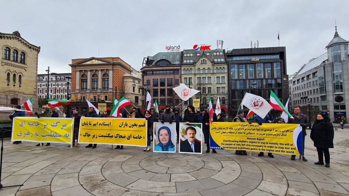 هامبورغ-كولونيا-هايدلبرغ وأوسلو- وقفات أنصار منظمة مجاهدي خلق الإيرانية