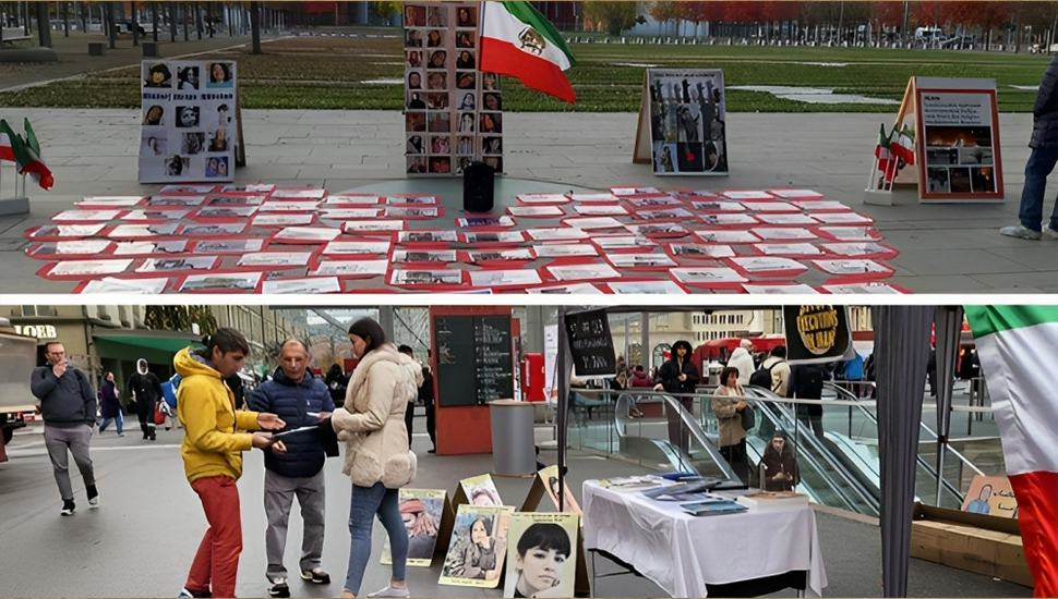 برلين وبرن – وقفات ينظمها أنصار منظمة مجاهدي خلق الإيرانية