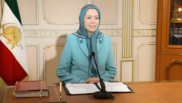 جاست دي نيوز – مريم رجوي: “رأس الأفعى ومركز الإرهاب وإثارة الحروب” في طهران