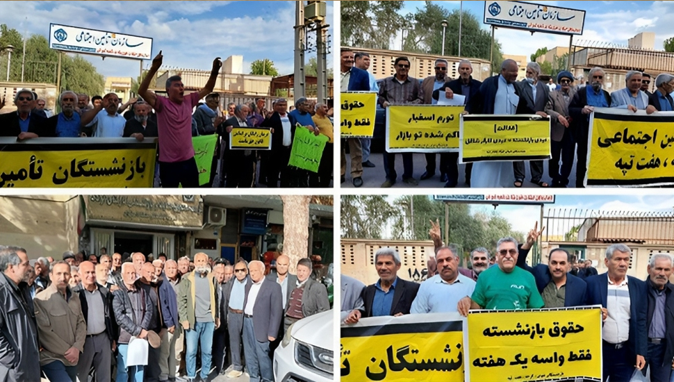 تجمعات احتجاجية للمتقاعدين في إيران: فقط في الشارع سنحصل على حقوقنا