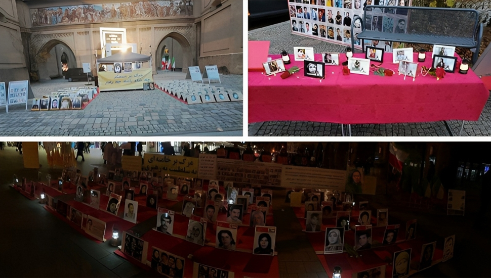 هامبورغ، برلين، ميونيخ - معرض شهداء انتفاضة نوفمبر 2019 في إيران