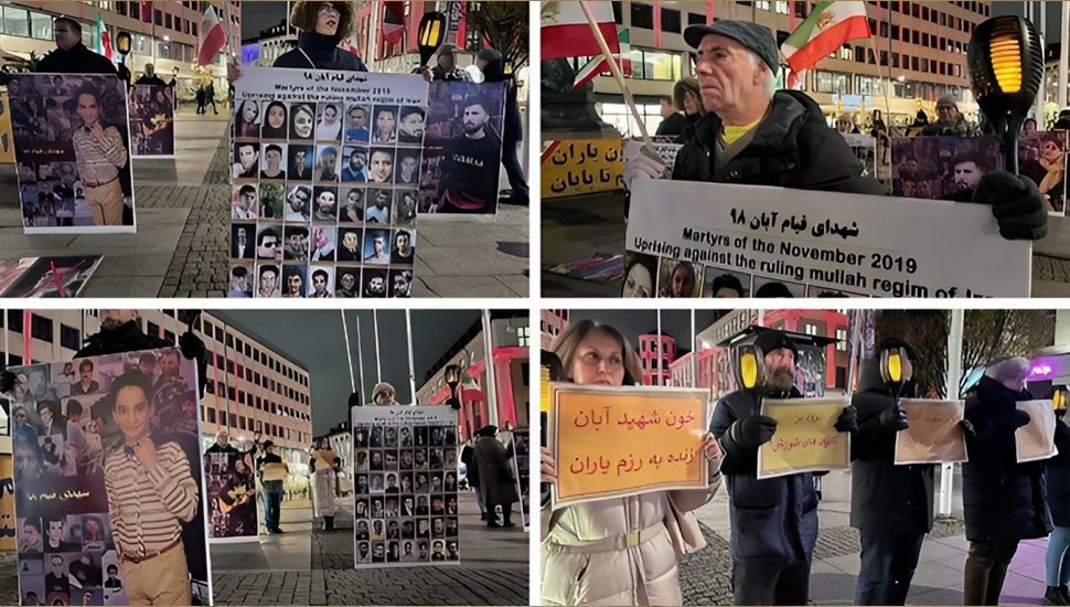 أوتوبوري السويد - إحياء ذكرى انتفاضة إيران