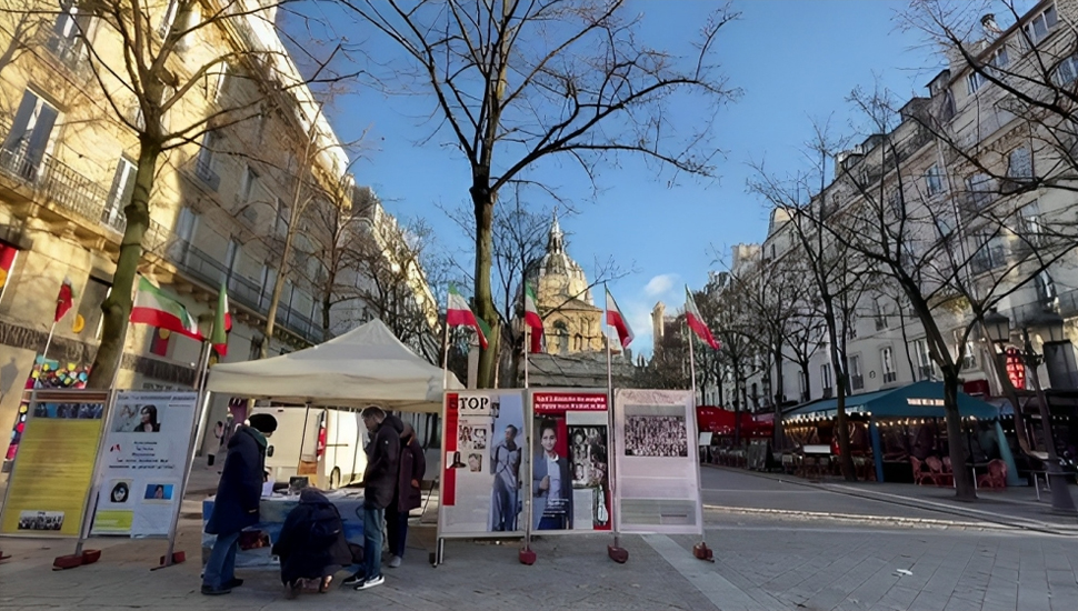 باريس – وقفة تضامنية مع الانتفاضة الوطنية في إيران