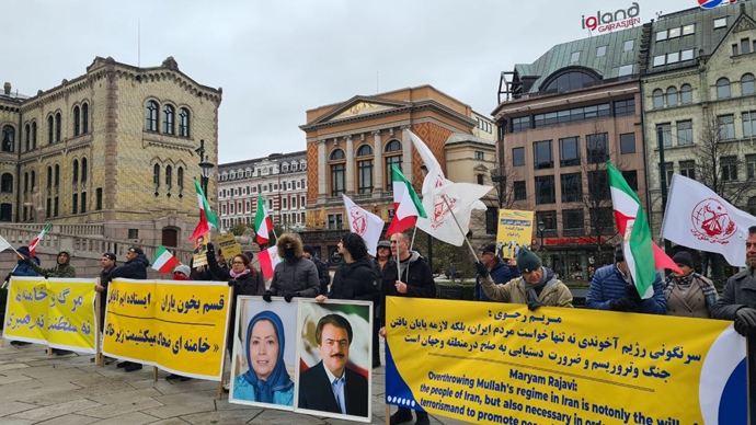 هامبورغ-كولونيا-هايدلبرغ وأوسلو- وقفات أنصار منظمة مجاهدي خلق الإيرانية