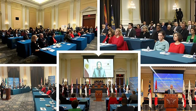 أعضاء في الكونغرس الأمريكي من الحزبين يعلنون دعمهم لبرنامج السيدة مريم رجوي بعشر نقاط