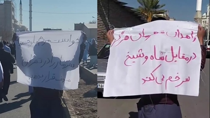 أنشطة وحدات المقاومة في زاهدان – سکان بلوشستان: رأس الأفعى هو نظام الملالي