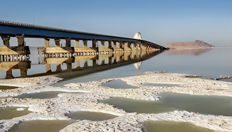 بحيرة أرومية الإيرانية على حافة الزوال