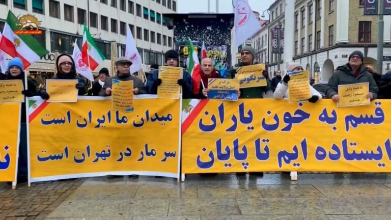 غوتنبرغ وفانكوفر وهانوفر وبولونيا وسيدني وملبورن وهامبورغ- مظاهرات الإيرانيين تأييدا لانتفاضة الشعب الإيراني