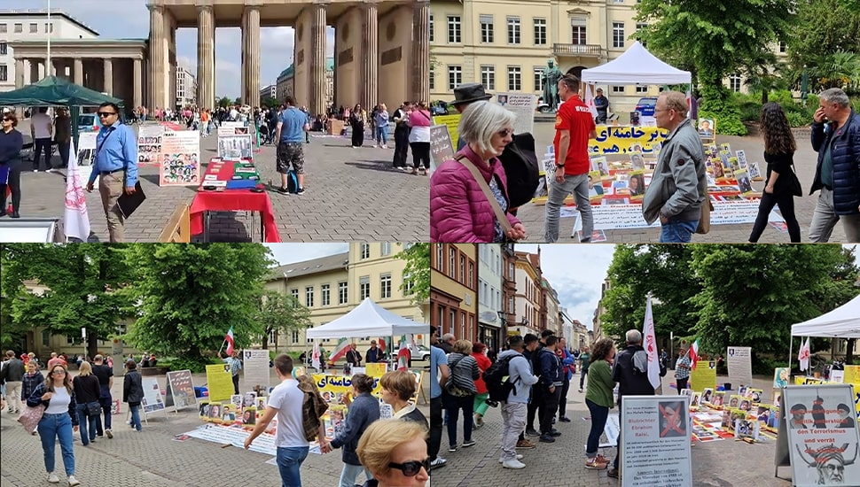 برلين و هايدلبرغ – معرض لصور شهداء الانتفاضة الإيرانية