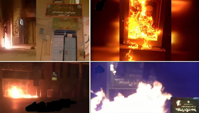 شباب الانتفاضة يرد على الإجراءات القمعية التي يمارسها النظام الإیراني