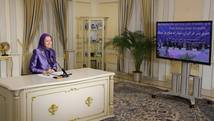 مريم رجوي : أربعون عاماً من استرضاء نظام الملالي سبب الحرب وانعدام الأمن في المنطقة