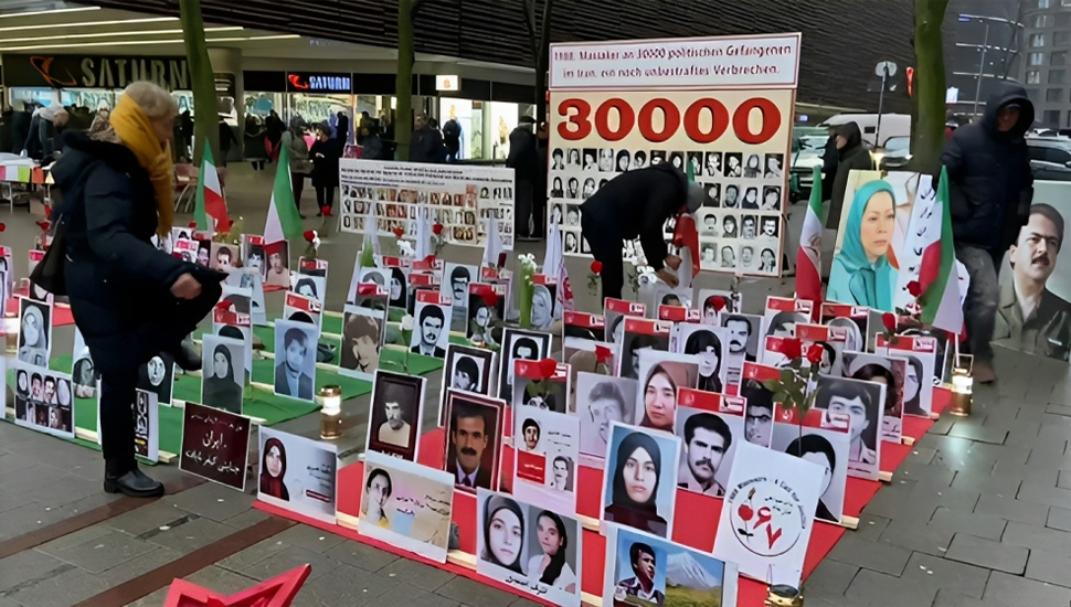 باريس وميونيخ - معرض صور لشهداء الانتفاضة الإيرانية والتضامن معها