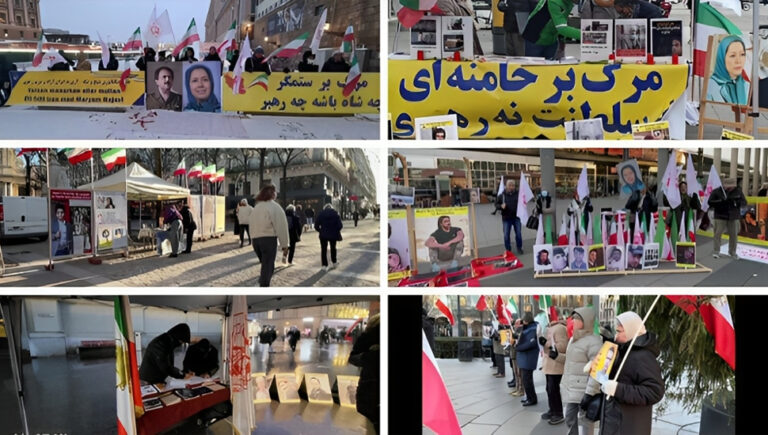 كولونيا وأوسلو وهايدلبرغ وباريس وستوكهولم وبرن – تضامن مع الانتفاضة الايرانية