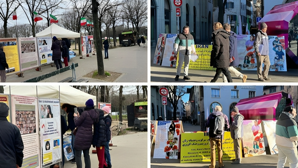 باريس وزيورخ - معرض لصور شهداء الثورة الإيرانية