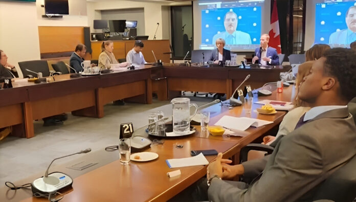 مؤتمر في البرلمان الكندي - إدانة القمع والإرهاب والإعدام في ظل حكم الملالي ودعم خطة النقاط العشر للسيدة مريم رجوي