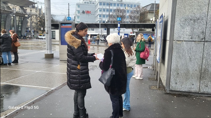 لوسيرن، سويسرا – مظاهرات إيرانيين ضد نظام الملالي