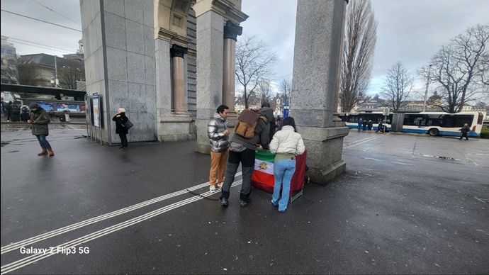 لوسيرن، سويسرا – مظاهرات إيرانيين ضد نظام الملالي