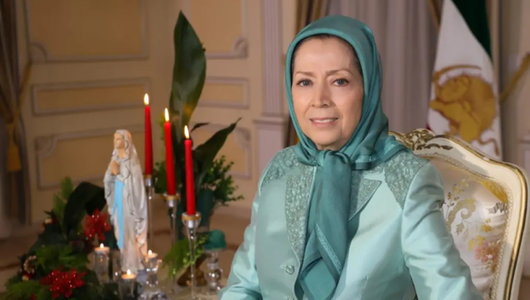 رسالة السيدة مريم رجوي بمناسبة عيد الميلاد وبداية عام 2024
