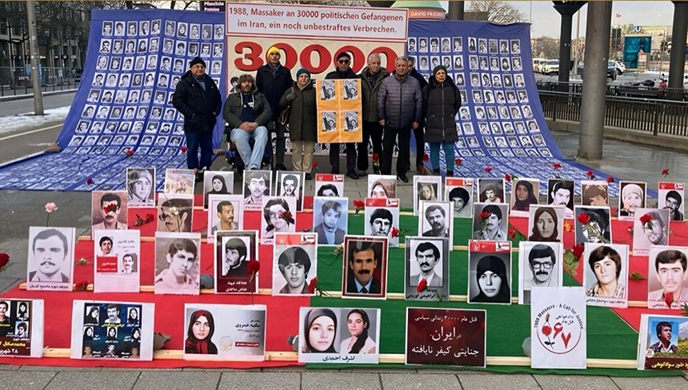 هامبورغ – معرض صور لشهداء الانتفاضة الوطنية في إيران