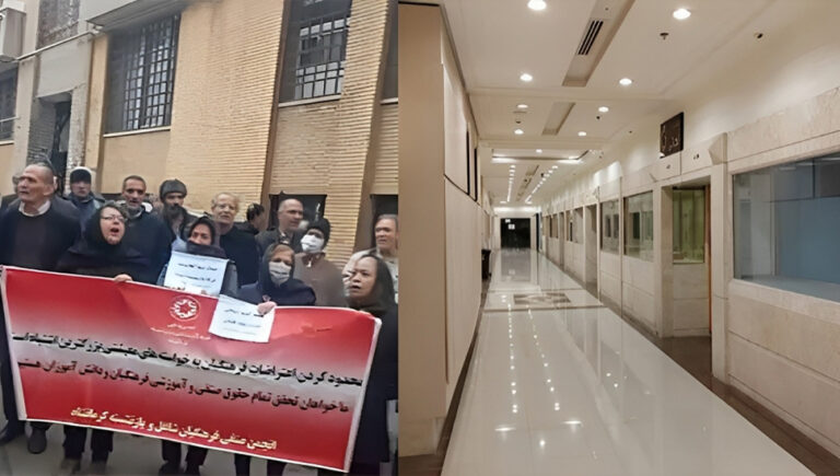 تجمعات احتجاجية للمتقاعدين واستمرار إضراب محلات بيع الذهب في المدن الإيرانية