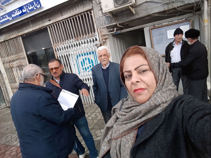 استمرار احتجاجات المتقاعدين في إيران