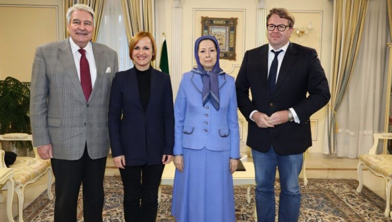 السيدة مريم رجوي تلتقي بأعضاء من البرلمان الاتحادي الألماني ( البوند ستاغ)