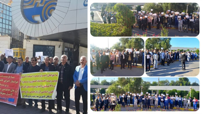 تواصل الاحتجاجات في إيران من عمال المناجم إلى عمال البتروكيماويات ومتقاعدو الاتصالات