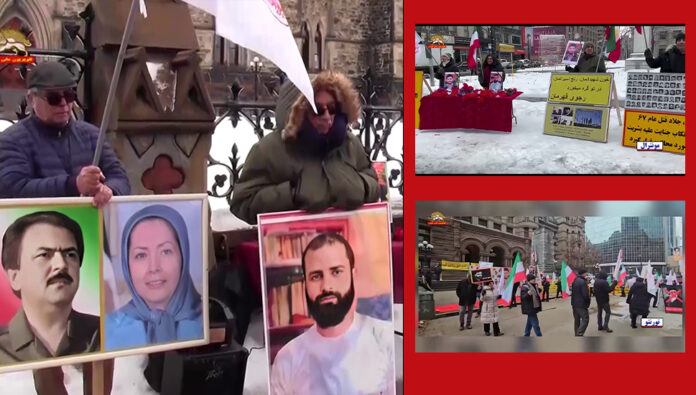 تورنتو وفانكوفر وأوتاوا ومونتريال  – احتجاجات إيرانيين ضد نظام الملالي  