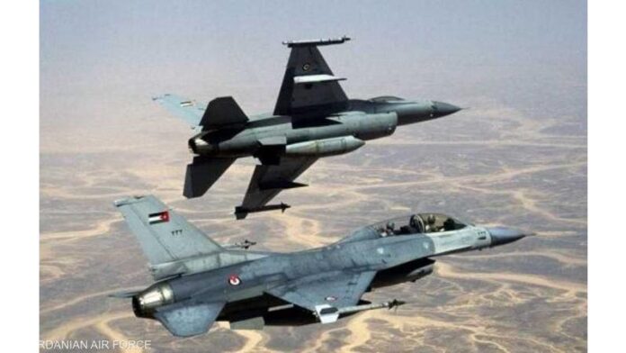 غارة جوية أردنية على مستودعات مخدرات تابعة للميليشيات الإيرانية في سوريا