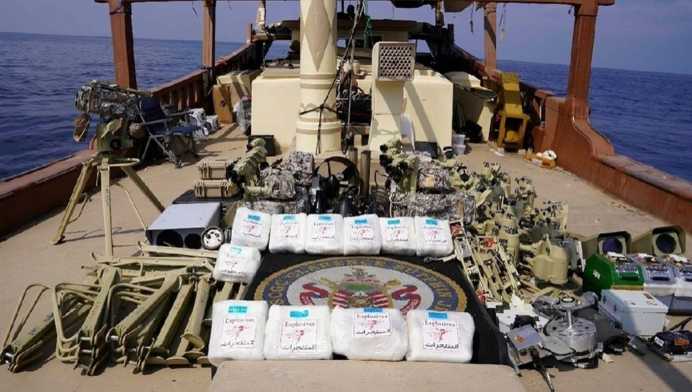 الولايات المتحدة تصادر شحنة أسلحة إيرانية كانت متجهة إلى الحوثيين في اليمن