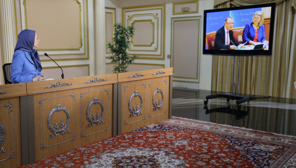 في البرلمان البريطاني – مريم رجوي الاستراتيجية الصحيحة هي إسقاط النظام الإيراني على يد الشعب والمقاومة الإيرانية