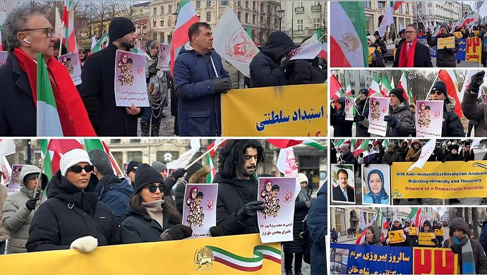 أوسلو - إيرانيون يتضامنون مع الانتفاضة الوطنية في إيران