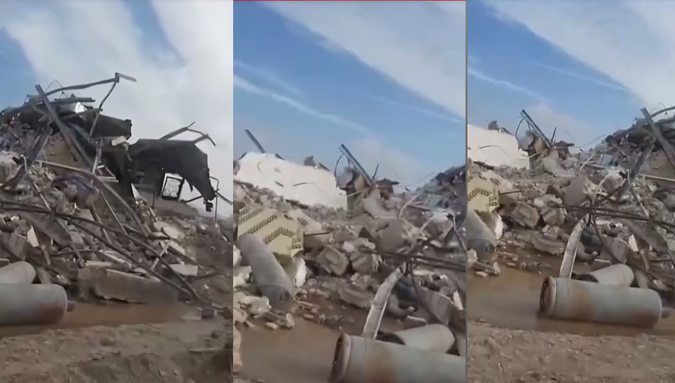 هدم المنازل السكنية للمواطنين البلوش من قبل القوات العسكرية في مدينة زاهدان