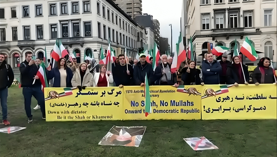 وكالة أنباء بيلجا - بروكسل: تجمع لإدانة عمليات الإعدام في كل أنحاء إيران