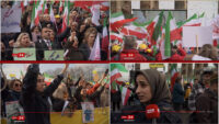 تلفزيون برلين ينقل احتجاجات ومسيرات الإيرانيین في ذكرى الثورة المناهضة للملكية