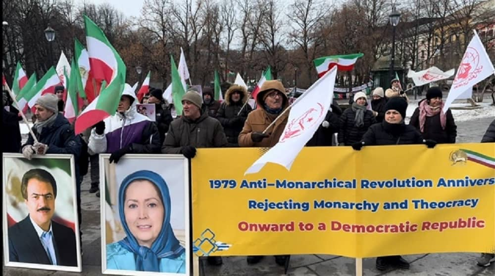 أوسلو النرويج -  مسيرة الإيرانيين لإحياء ذكرى ثورة الشعب الإيراني عام 1979