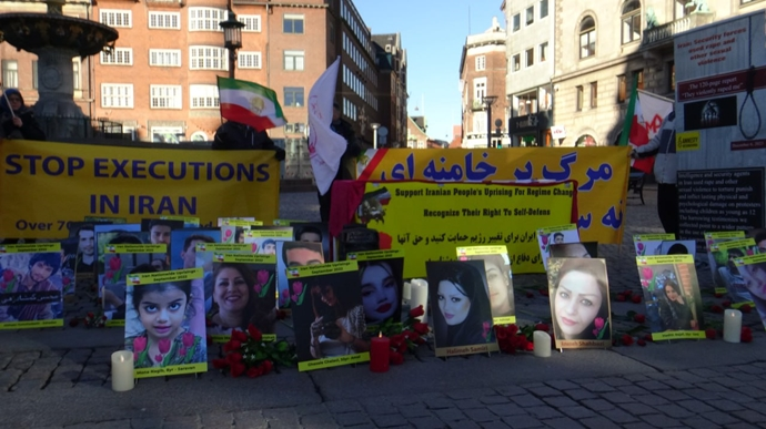 تقرير بالصور - إقامة طاولة كتب ومعرض لصور الشهداء - كوبنهاغن وهايدلبرغ