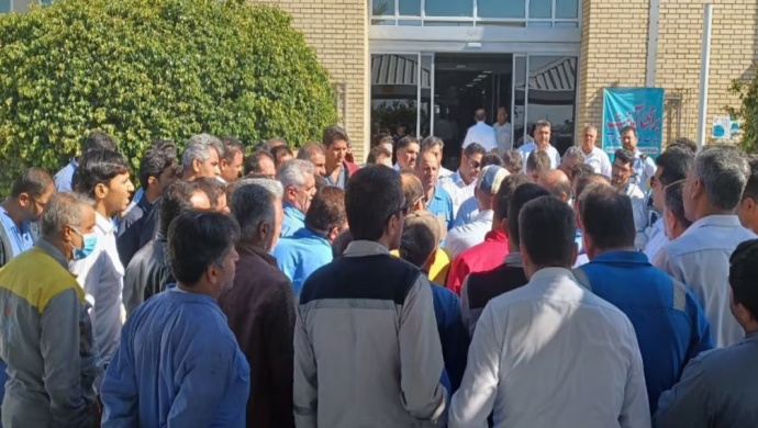 إضراب عمال مقاولي مصافي حقل بارس جنوبي