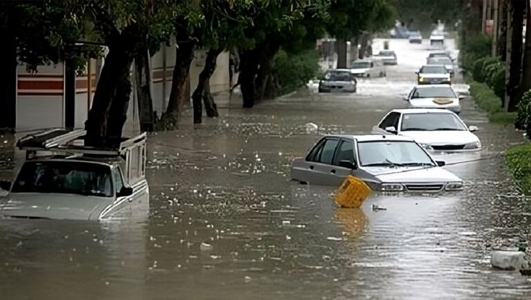 فيضانات في إيران تقطع عشرات الطرق – رسالة السيدة مريم رجوي