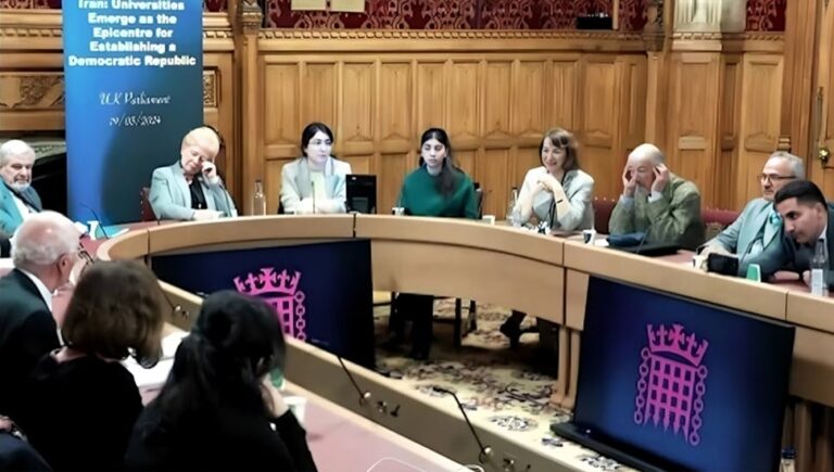 لندن – اجتماع البرلمانيين ومجتمع الأكاديميين الإيرانيين المقيمين في بريطانيا في مجلس اللوردات