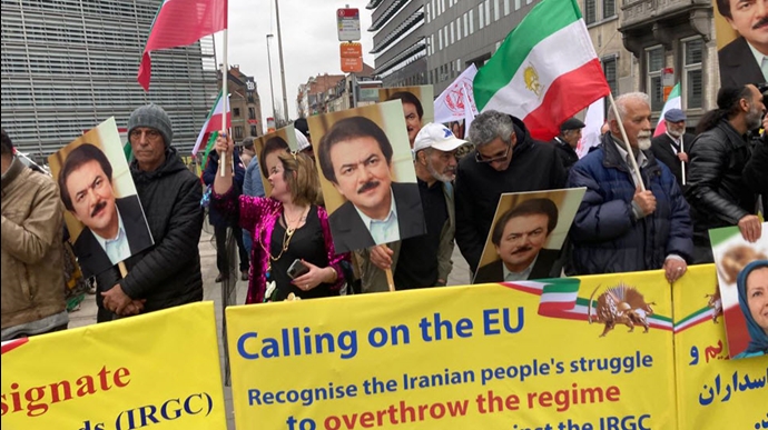 بروكسل - الإيرانيون يدعون اجتماع الاتحاد الأوروبي إلى فرض عقوبات شاملة على نظام الملالي