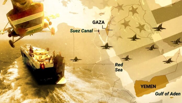 تصعيد التوترات في البحر الأحمر: انفجارات قرب سفينة تجارية ورد عسكري ضد هجمات الحوثيين
