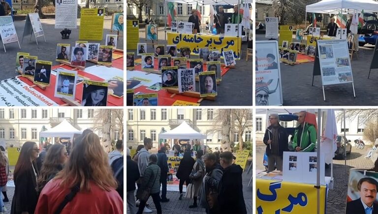 هايدلبرغ – معرض صور لشهداء الانتفاضة الشعبية في إيران
