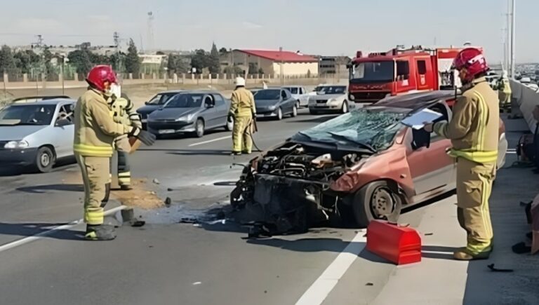 التكلفة البشرية لحوادث الطرق في إيران: أرقام تنذر بالخطر