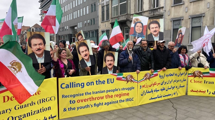 بروكسل - الإيرانيون يدعون اجتماع الاتحاد الأوروبي إلى فرض عقوبات شاملة على نظام الملالي