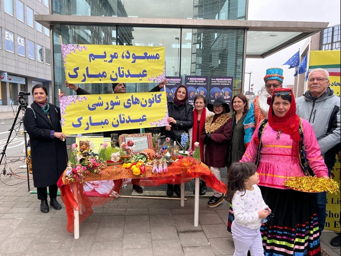 بروكسل - الإيرانيون يدعون اجتماع الاتحاد الأوروبي إلى فرض عقوبات شاملة على نظام الملالي