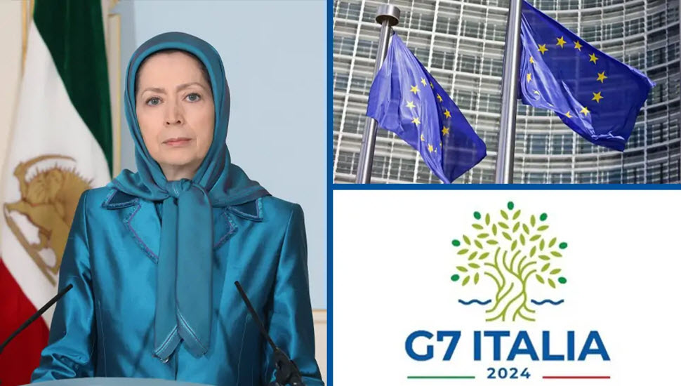 السيدة مريم رجوي حقيقة تم إثباتها، النظام الإيراني يشكل تهديدا للسلام والأمن العالميين