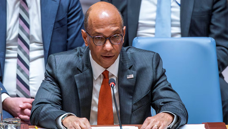 روبرت وود النظام الإيراني يشكل تهديدا لأعضاء الأمم المتحدة