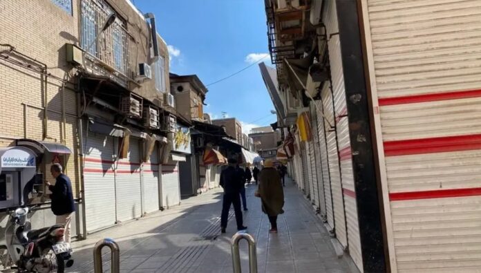 إضراب اسواق الذهب في طهران وتبريز